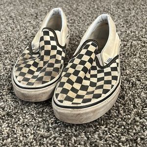 Checkered Vans